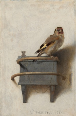 Fabritius's Goldfinch Painting