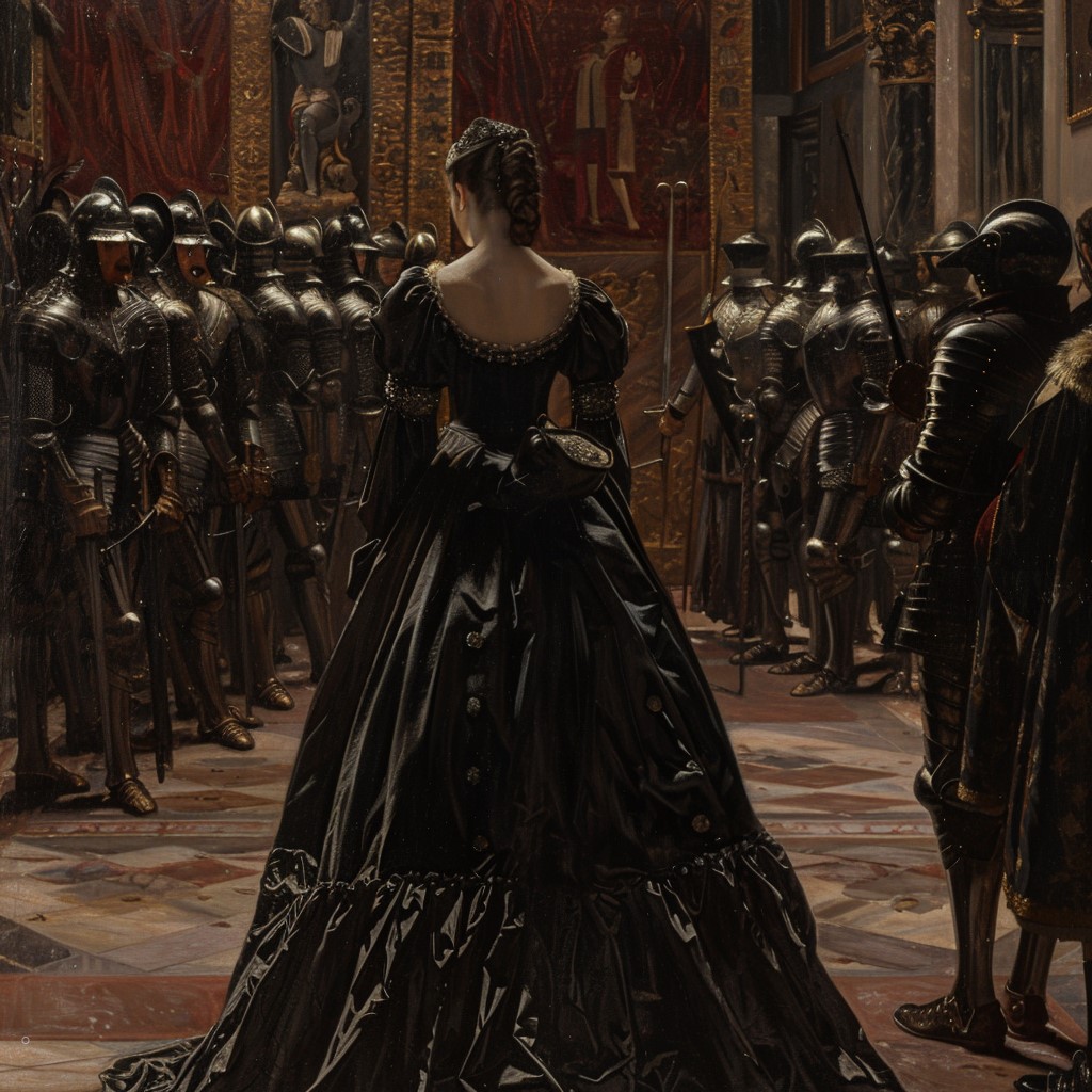 Throne Room scene aboard the Star Wisp